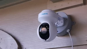how to power outdoor security camera
